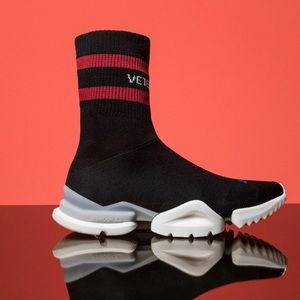 Vetements Fabric Socks Sneakers